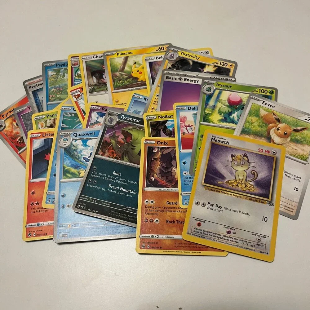 Pokémon Starter Mystery Kit 🎒 25+ Cards | Holos Included | Beginner Friendly